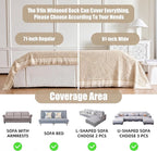 Couch Cover for Dogs Washable Sofa Cover, Sectional Couch Covers, Sofa Covers - Image 6