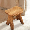 Natural Shape Solid Wood Tree Stump Stool 15"x12"x15" Cedar Root End Table by Warmaxx-warmhomesweetdream