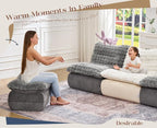 Hobestluk Sofa Couch Foam Sofa for Small Spaces Comfy Sofas - Image 5