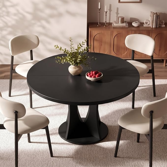 Einhomn 47.2-inch Round Dining Table, Kitchen Table - Image 3