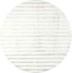 nuLOOM Kai Off White Striped Washable Area Rug, Off White - Image 5