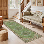 AMADA HOMEFURNISHING 2x6 Runner Rug, Vintage Non-Slip & Low-Pile Kitchen Area by AMADAHOMEFURNISHING