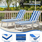Chaise Lounge Cushion for Outdoor Furniture, Waterproof, Fade-Resistant and - Image 7