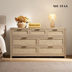SICOTAS 7 Drawer Dresser for Bedroom, Large Chest of Drawers for Bedroom - Image 4