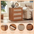 LEYAOYAO Rattan Night Stand - Image 9
