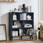 LEYAOYAO 8 Cube Bookshelf, 3 Tier Bookcase - Image 6