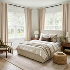 INOVADAY 100% Blackout Linen Curtains - Image 6