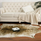 Western Faux Cowhide Rug, Animal Cow Hide Rug, 3 x 4 Ft Brownish | Premium - Image 9