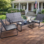 Kozyard Sofia 4-Piece Patio Conversation Set, Outdoor Furniture Set - Image 5