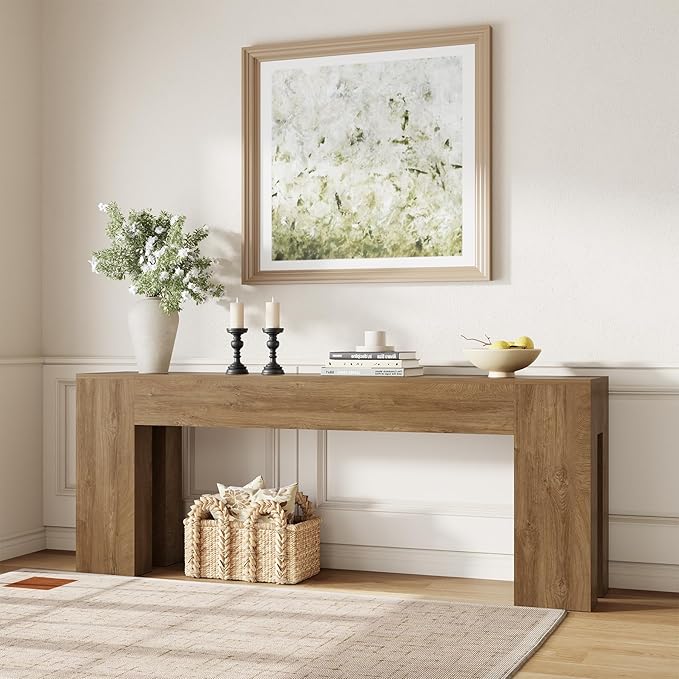Epecoya Extra Long Sofa Console Table by YourCozyUpgradeAwaits