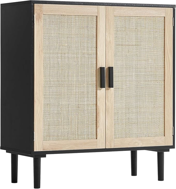 VEVOR Rattan Cabinet, Buffet Cabinet - Image 9