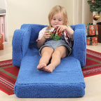 MOMCAYWEX Kids Sofa, 2-in-1 Flip-Out Foam Couch - Image 6