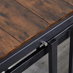 Convertible Dining Table, 2 in 1 Bookshelf to Kitchen Table, Space Saving - Image 5