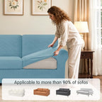 SUBRTEX 7 Pieces Stretch Sofa Slipcover, Couch Cover - Image 4