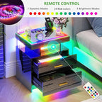 HNEBC LED Nightstand Set of 2 - Image 4