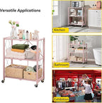 BRIAN & DANY 3-Tier Foldable Storage Shelves - Image 6