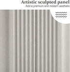 Brafab Buffet Cabinet, 31.5" Modern Farmhouse Accent Sideboard Cabinet - Image 3