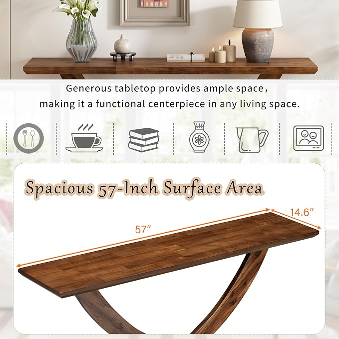 57'' Console Table - Image 5