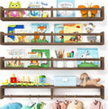 Fixwal Nursery Book Shelves, 32 Inch Floating Bookshelves by Fixwal