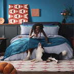 Bedsure GentleSoft Fleece Blankets Queen Size Teal - Image 7