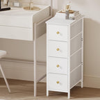 Fixwal Narrow Storage Cabinet, Narrow Nightstand Dresser by Fixwal