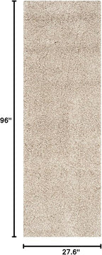 SAFAVIEH California Shag Collection Runner Rug - Image 2
