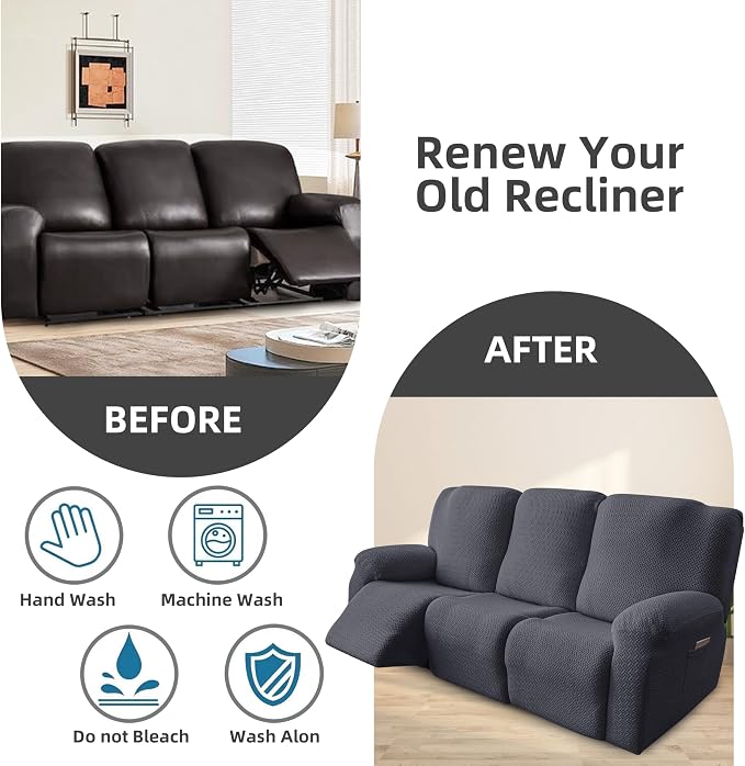 Genina Recliner Sofa Covers - Image 4