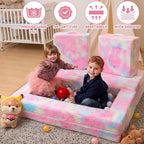 Cvortll Modular Kids and Toddler Play Couch, Convertible Folding Sofa, 3-in-1 - Image 7