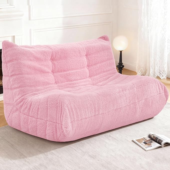 Bean Bag Loveseat Chair Big Sofa Beanbag Chair by Cansunna