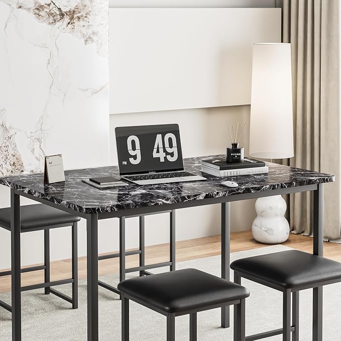 VECELO Kitchen Table and Chairs - Image 7