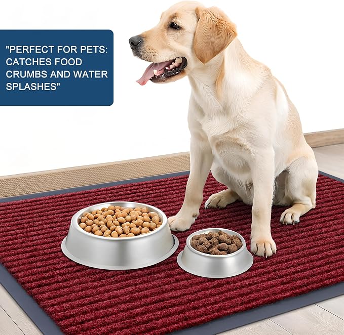 OLANLY Front Door Mat 71x34, Waterproof Heavy-Duty Indoor Outdoor Doormat | - Image 6