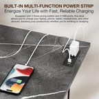 TEMI Small Computer Desk Folding Table - Image 5
