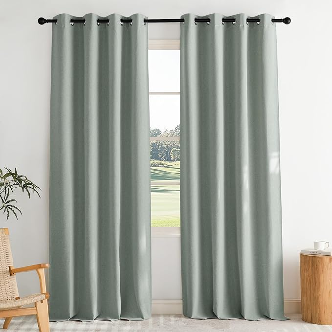 NICETOWN 100% Blackout Curtains 90 inches Length by NICETOWN