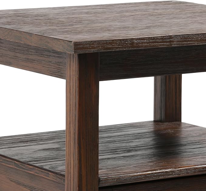 SIMPLIHOME Warm Shaker Solid Wood 20 inch Wide Transitional-Style End Tables in - Image 7