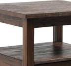 SIMPLIHOME Warm Shaker Solid Wood 20 inch Wide Transitional-Style End Tables in - Image 7