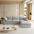 JACH L-Shaped Cloud Sectional Sofa by JACH