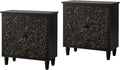 2 Door Farmhouse Storage Cabinet X 2P by LONYKE