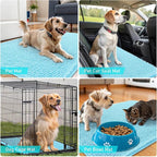 OLANLY Dog Door Mat for Muddy Paws 70x35, Super Absorbent Chenille Mud Mat | - Image 7