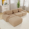 Boneless Sectional Couch, No Assembly Required, 117.3” L Shaped Modular Cloud by ModonChicSofasCouches