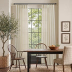 Pitalk 102 Inch Long Linen Curtains 2 Panels - Image 2