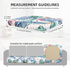 8PCS Patio Cushion Covers.Patio Furniture Couch SeatSlipcovers | Washable - Image 2