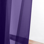 Purple Sheer Curtains 96 Inch Length, Elegant Sheer Curtains - Image 3
