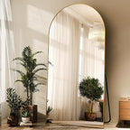 HARRITPURE 76"x34" Arched Full Length Mirror, Floor Mirrors by HARRITPUREHome