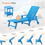 LUE BONA Outdoor Lounge Chair Set - Image 7