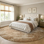 4Ft Round Area Rugs for Living Room, Soft Non-Slip Washable Rugs Modern - Image 3