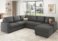 HONBAY Sectional Sleeper Sofa by HONBAY