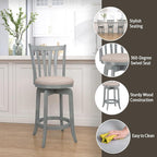 Hillsdale Furniture Hillsdale Savana Swivel Counter Stool - Image 4