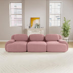 Boneless Sectional Couch, No Assembly Required, 117.3” Modular Cloud Sofa - Image 2