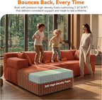 MONVANE 106" Cloud Sectional Couch - Image 6