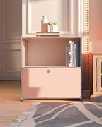 32.5-Inch Flip-Top Side Table & Buffet Cabinet - Image 7